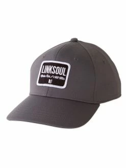 Linksoul Block Patch Cap - Grey/Black