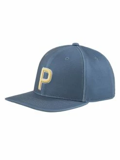 Puma P 110 Snapback Cap - Evening Sky Heather/Mustard Seed