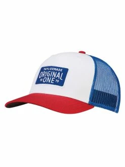 Taylormade Original One Trucker Cap - Red/White/Blue