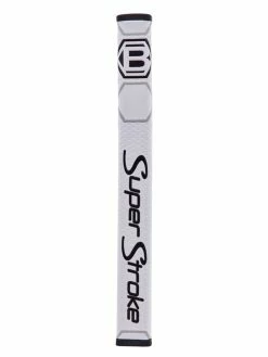 Bettinardi Hex B SuperStroke Traxion Flatso 1.0 Putter Grip - White/Grey/Black