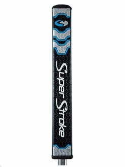 SuperStroke Flatso 1.0 Putter Grip - Countercore Black/Blue