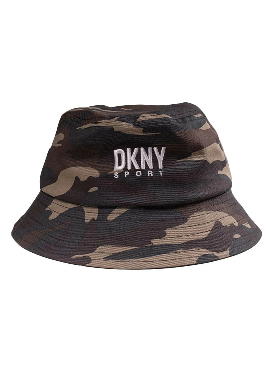 DKNY Sport Camo Bucket Hat - Dark Camo
