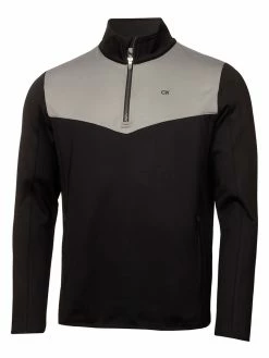 Calvin Klein Traverse Half-Zip - Grey/Black