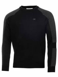 Calvin Klein Veleto Crew Sweater - Black