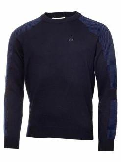 Calvin Klein Veleto Crew Sweater - Navy