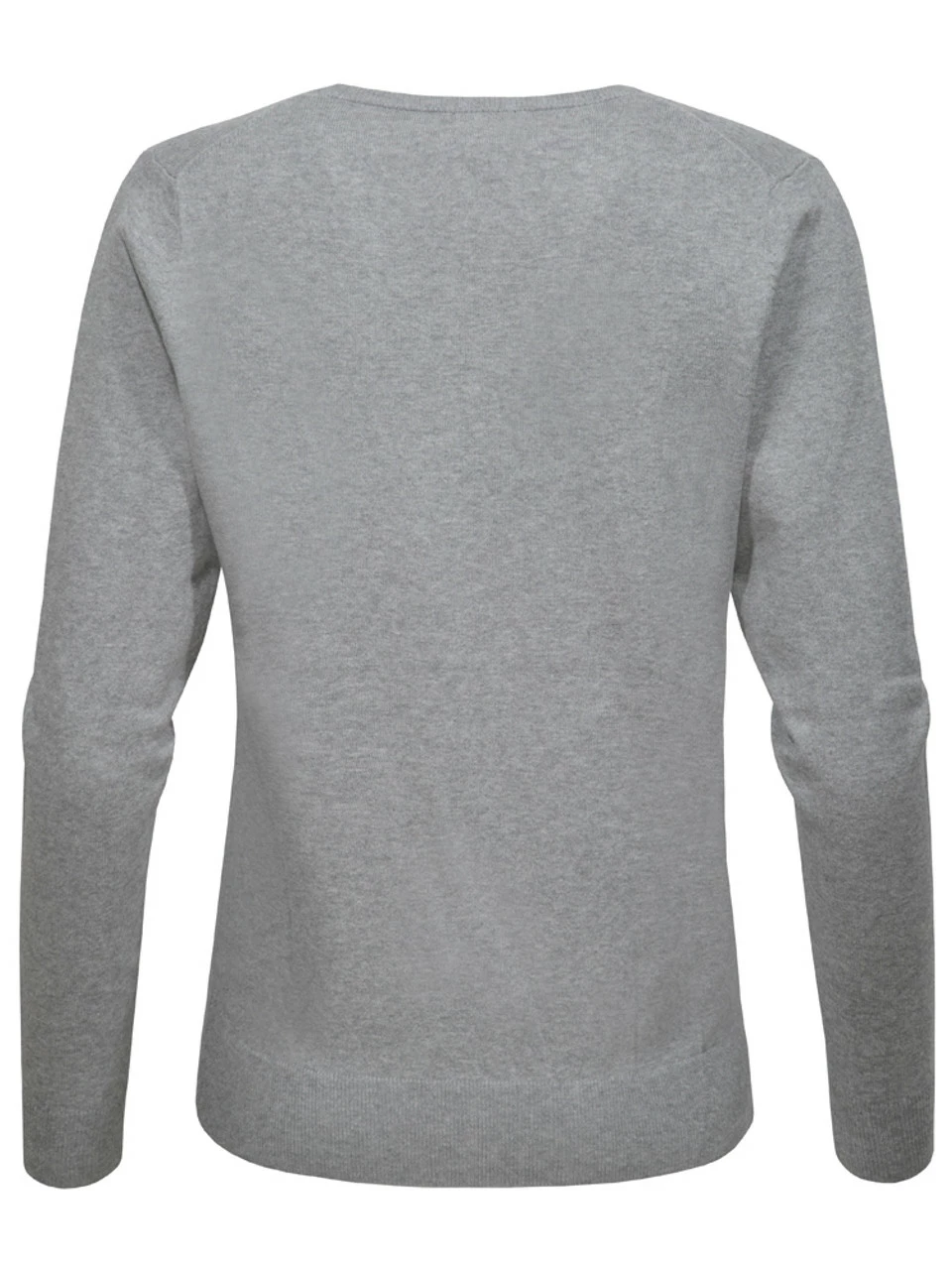 Cross® Cross W Classic V-Neck - Grey Melange