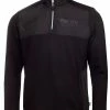 DKNY Golf Buzzard Hybrid Half Zip - Black