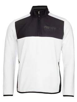 DKNY Golf Buzzard Hybrid Half Zip - White