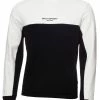 DKNY Sport NYC Colour Block Sweatshirt - Black/White