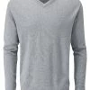 Ping Warren Merino V-Neck Sweater - French Grey Marl