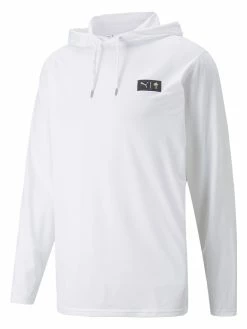 Puma X PTC Lightweight Golf Hoodie - Bright White