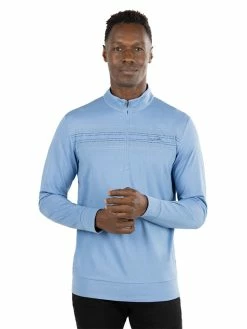 Travis Mathew Heritage 1/4-Zip - Heather Riviera