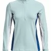 Under Armour Women's Storm Midlayer 1/2 Zip - Fuse Teal/White