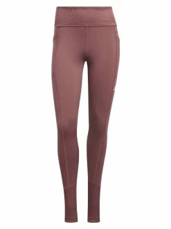 Adidas Women's COLD.RDY Leggings - Quiet Crimson