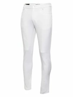 Calvin Klein Genius 4-Way Stretch Trouser - White