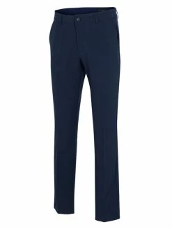 Greg Norman Classic Mini Check Pant - Navy