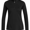 Adidas W Ultimate365 Sun Protection Golf Shirt - Black