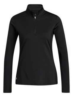 Adidas W Ultimate365 Sun Protection Golf Shirt - Black