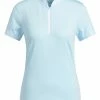 Adidas Women's U365 C PRT Short Sleeve Top - Bliss Blue