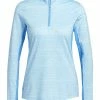 Adidas Women's Ultimate365 Polo Long-Sleeve Top - Pulse Blue