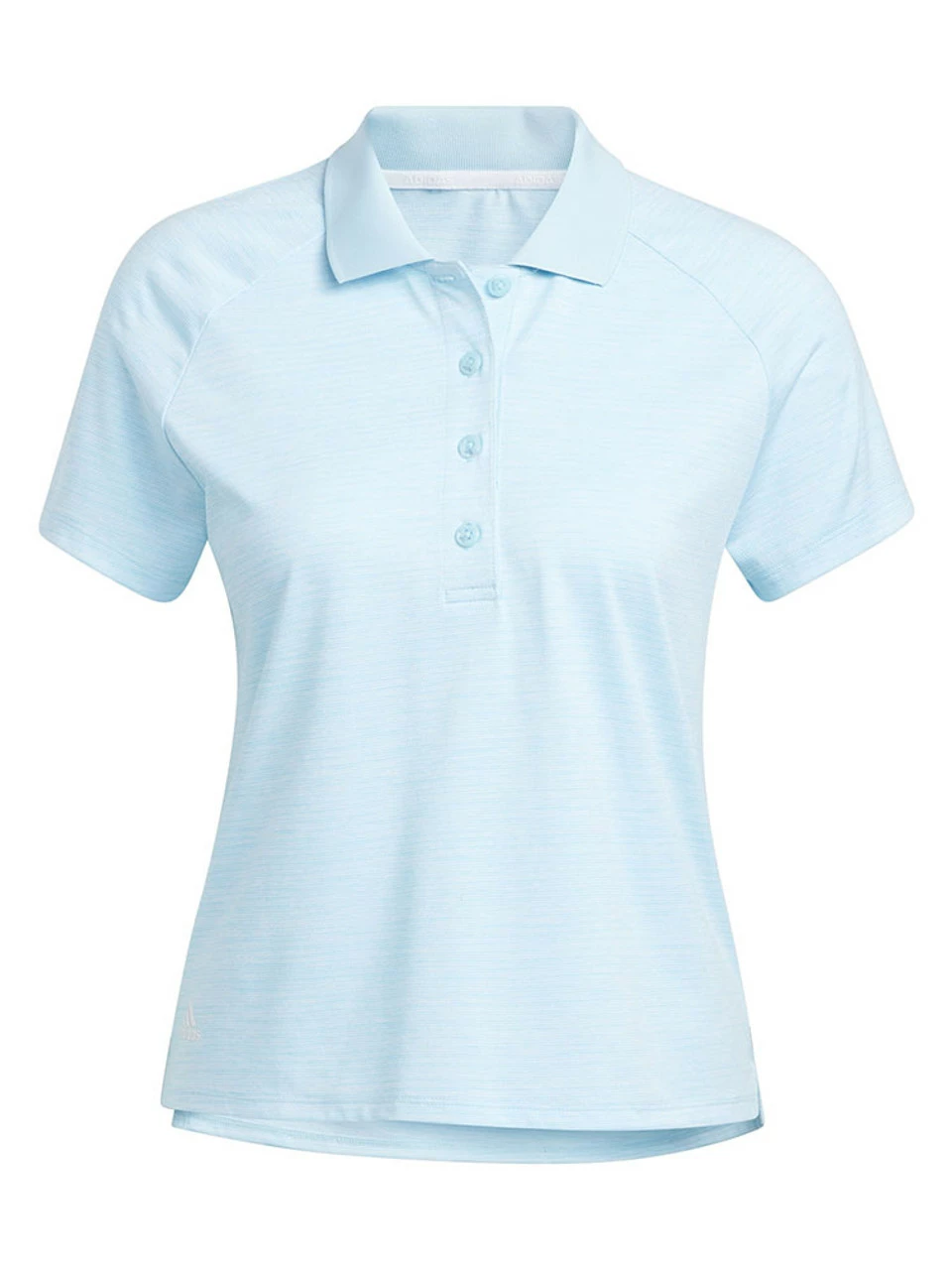 Adidas Women's Mélange Polo Shirt - Bliss Blue