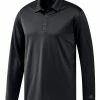 Adidas Golf Long Sleeve Polo Shirt - Black