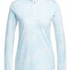 Adidas Women's Ultimate365 Polo Long-Sleeve Top - Bliss Blue