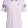 Adidas 3-Stripe Polo Shirt - Bliss Lilac