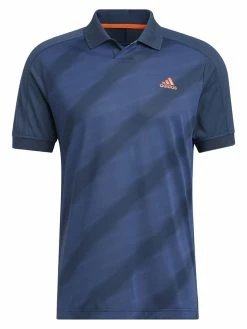 Adidas Statement Print Polo Shirt - Crew Navy/Night Marine