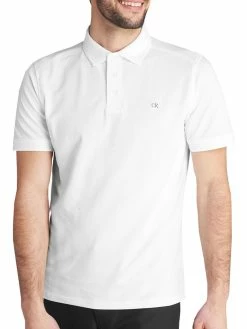 Calvin Klein Campus Polo - White