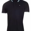 Calvin Klein Particle Polo Shirt - Black