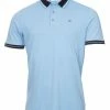 Calvin Klein Particle Polo Shirt - Sky Blue