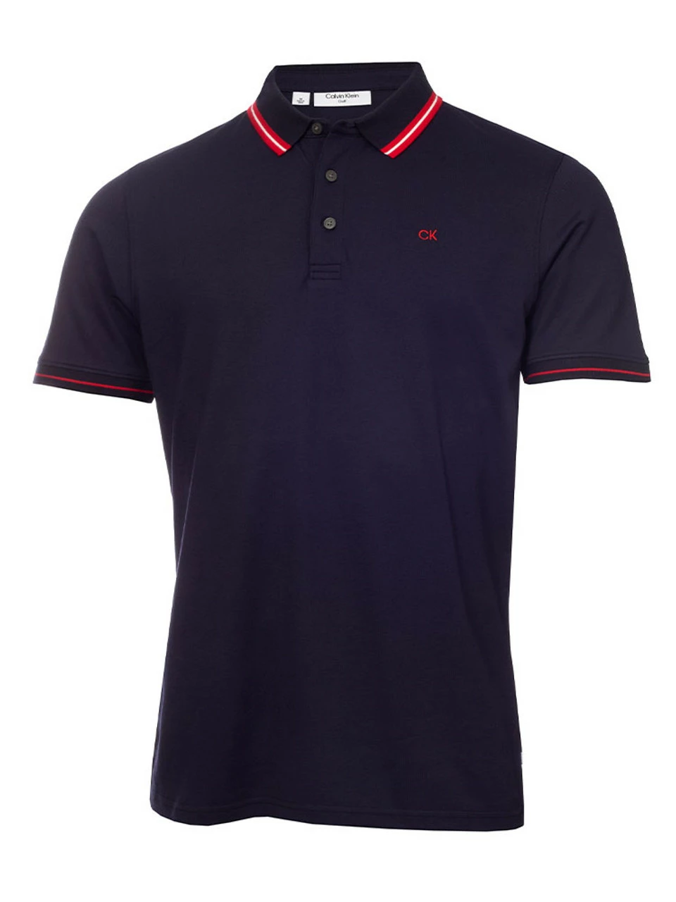Calvin Klein Particle Polo Shirt - Navy