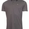 Calvin Klein Whisper Polo Shirt - Charcoal