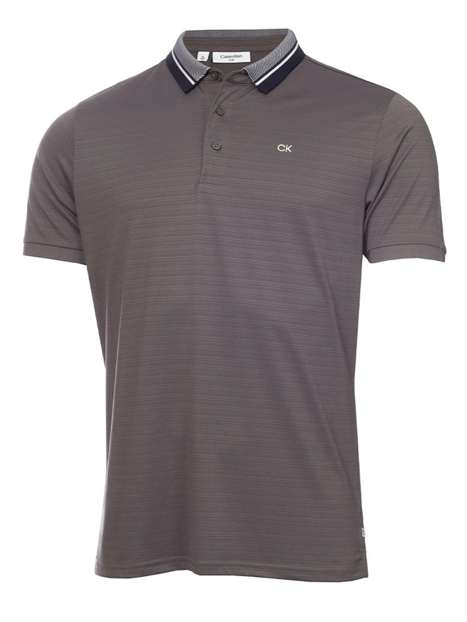 Calvin Klein Whisper Polo Shirt - Charcoal
