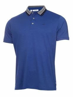 Calvin Klein Whisper Polo Shirt - Royal