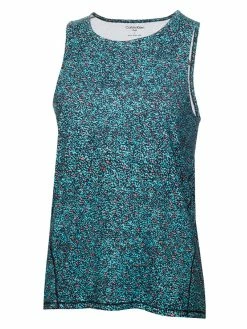 Calvin Klein W Relax Printed Sleeveless Tank Top - Dot Print