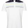 Calvin Klein Pacific Grove Polo - White/Navy