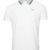 Calvin Klein Monterey Polo - White/Ocean Blue