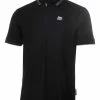 DKNY Golf Spike Polo - Black/Silver