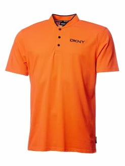 DKNY Golf Bath Beech Polo - Flame