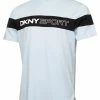 DKNY Sport Colour Block T-Shirt - Pale Blue