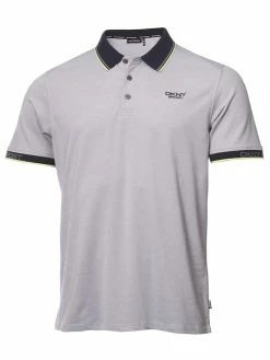 DKNY Sport South Slope Polo - Silver Marl