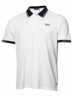 DKNY Sport South Slope Polo - White