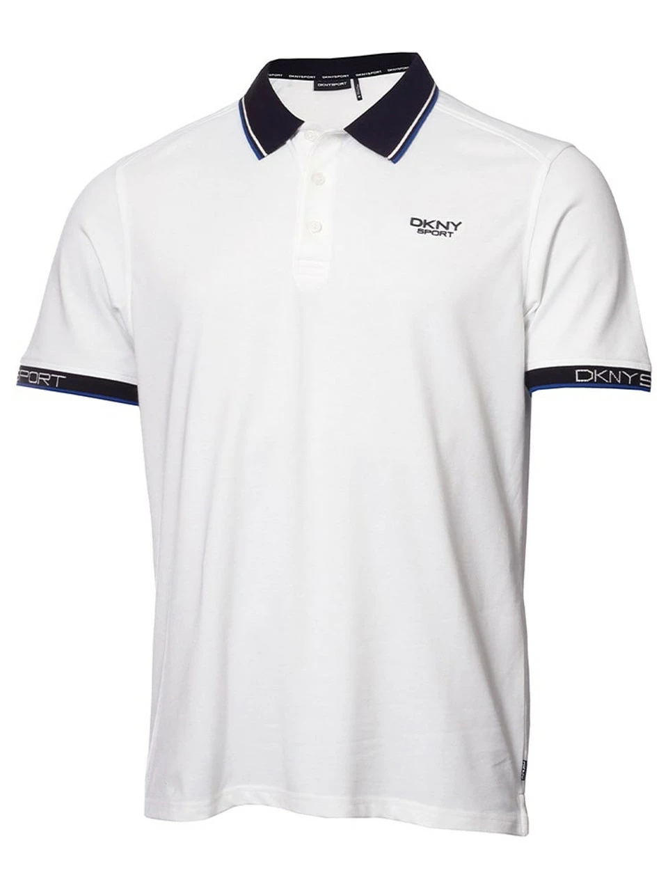 DKNY Sport South Slope Polo - White