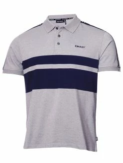 DKNY Sport Marine Park Polo - Silver Marl
