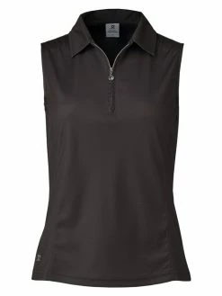 Daily Sports W Macy Sleeveless Polo - Black