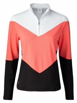 Daily Sports W Ebba Long Sleeve Polo - Black