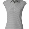 Daily Sports W Carmela Cap Sleeve Polo - Black