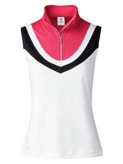 Daily Sports W Tisha Sleeveless Polo - White